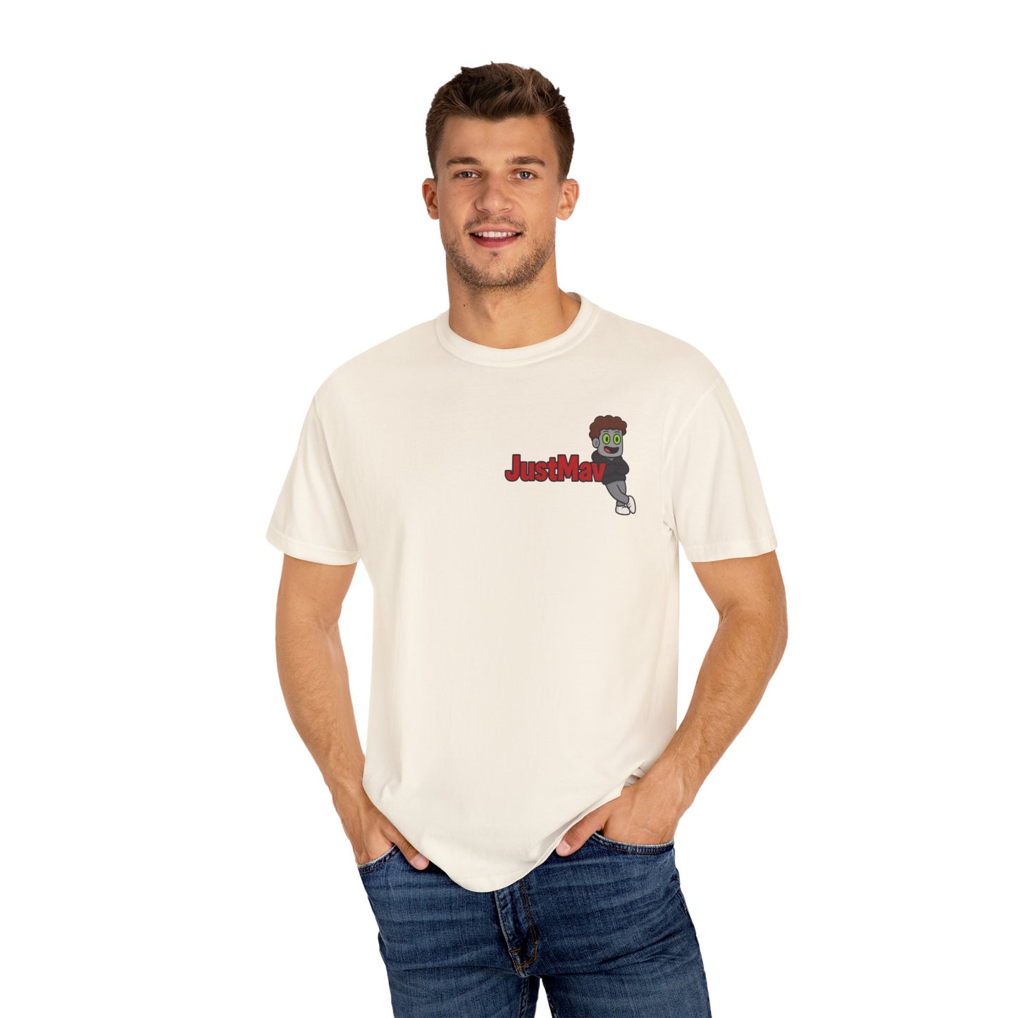 JustMav Character Unisex Garment-Dyed T-shirt