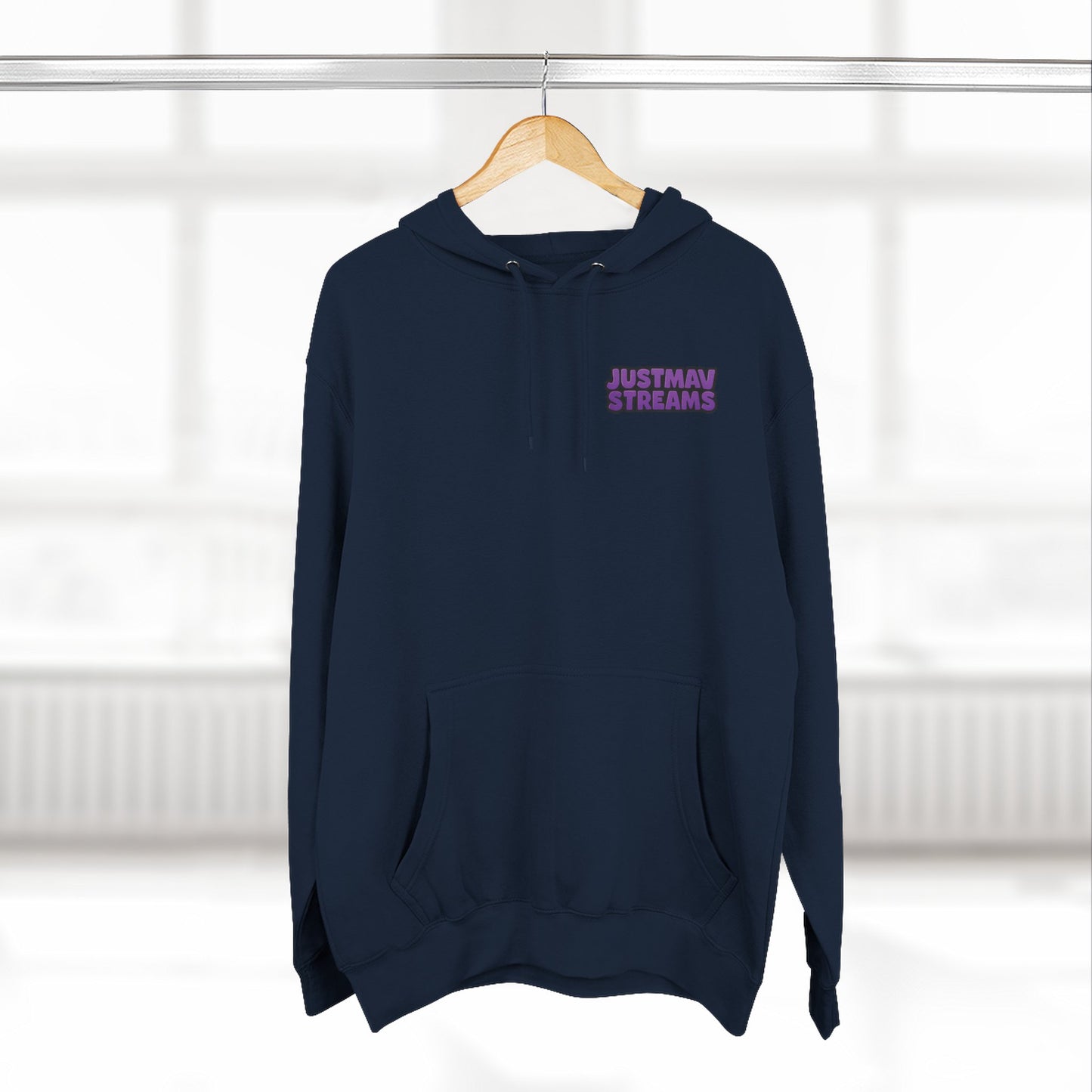 JustMav Streams Plain Hoodie