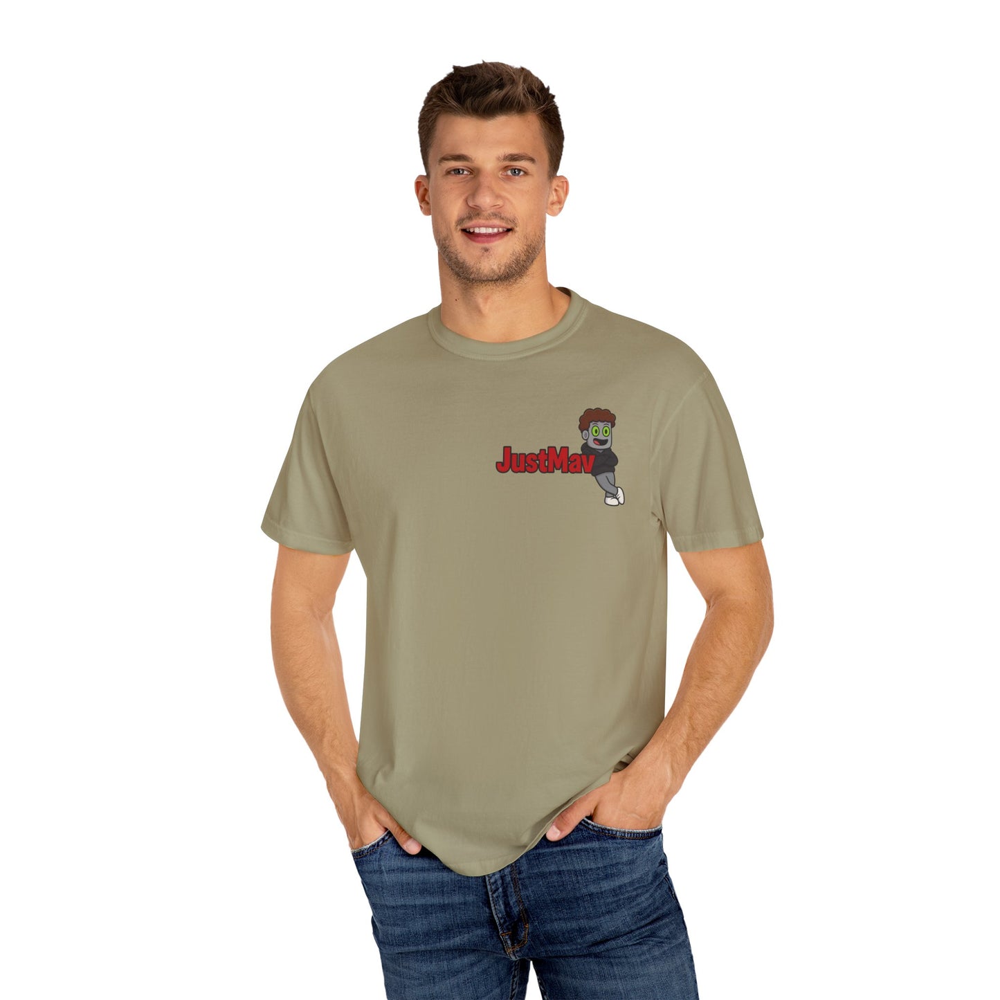 JustMav Character Unisex Garment-Dyed T-shirt