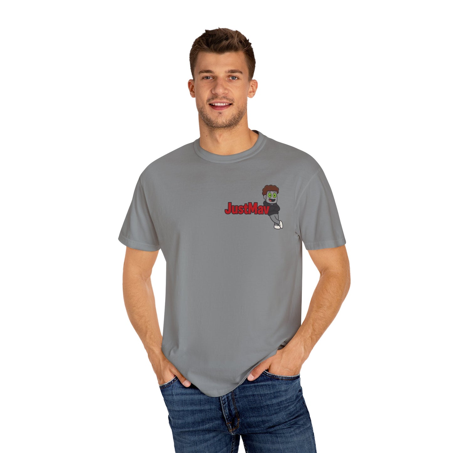 JustMav Character Unisex Garment-Dyed T-shirt