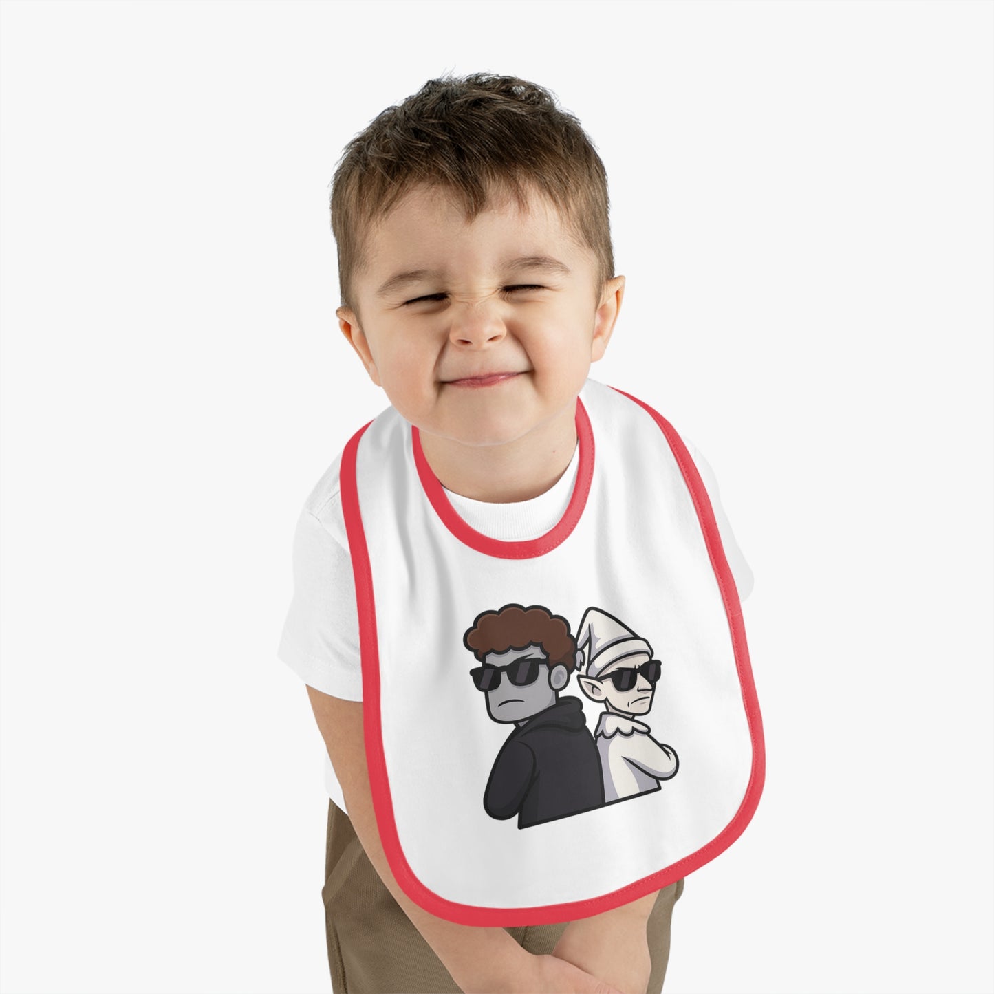 The Cool Guys Baby Bib