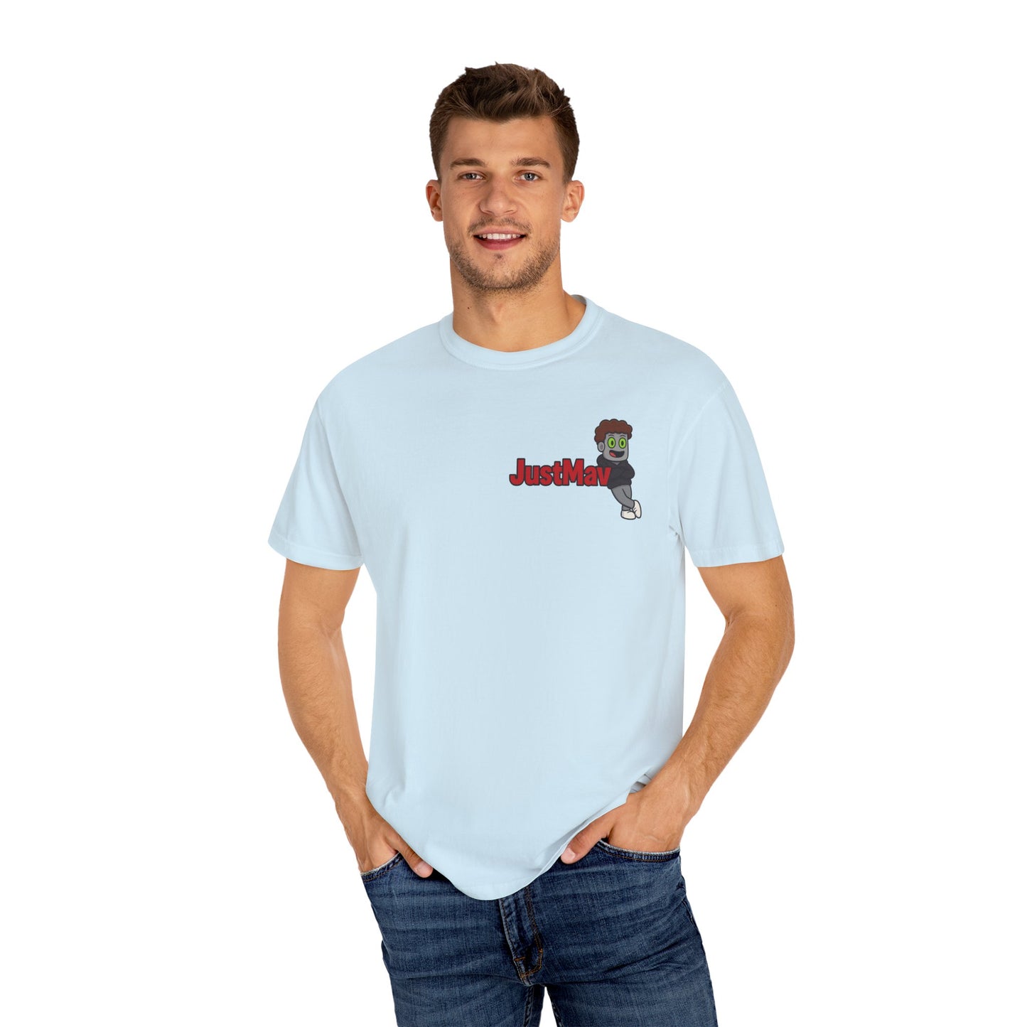 JustMav Character Unisex Garment-Dyed T-shirt