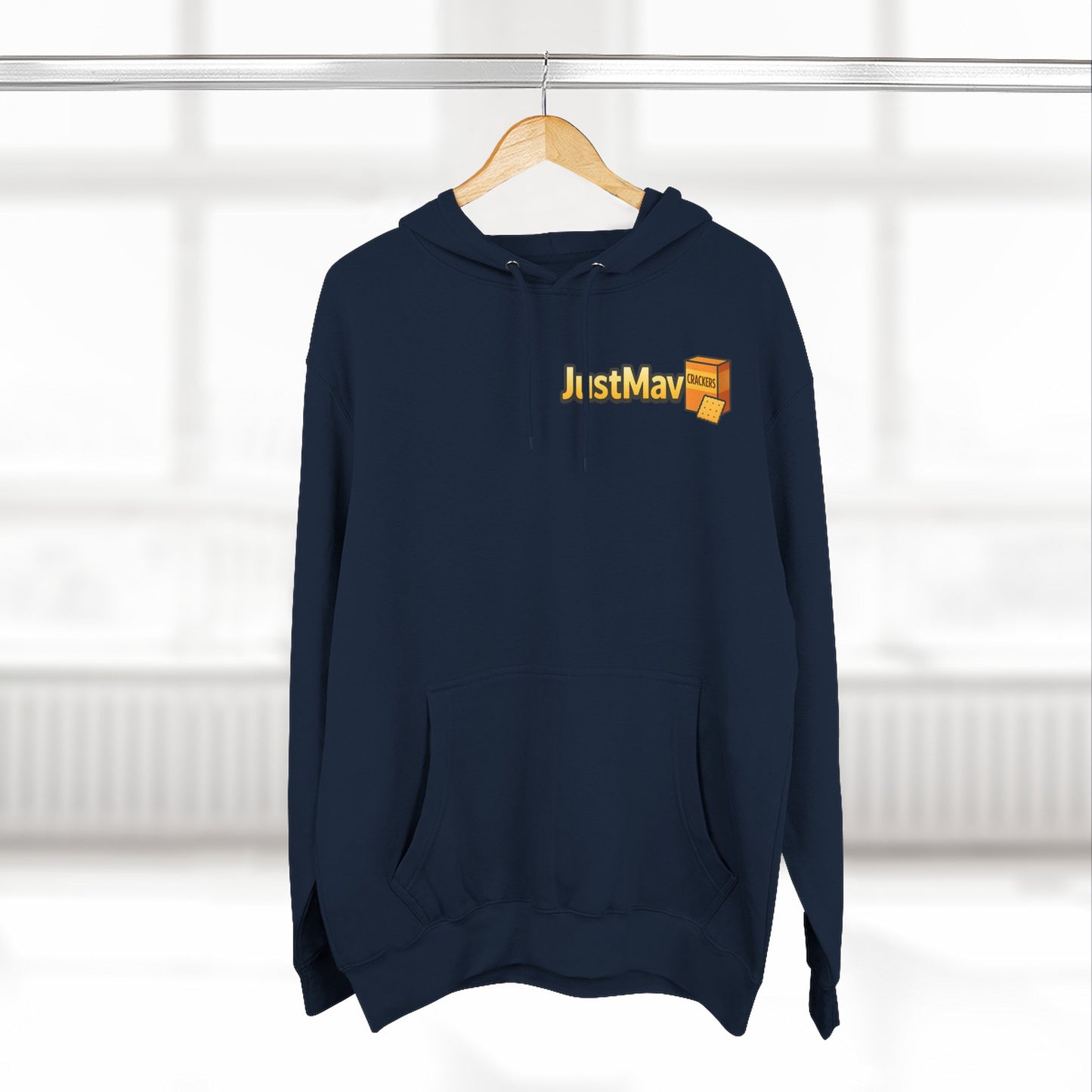 JustMav Crackers Plain Hoodie