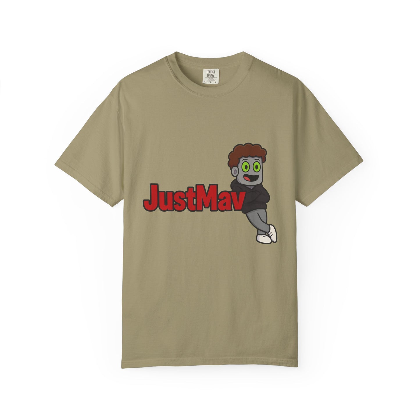 JustMav Character Expanded Unisex Garment-Dyed T-shirt
