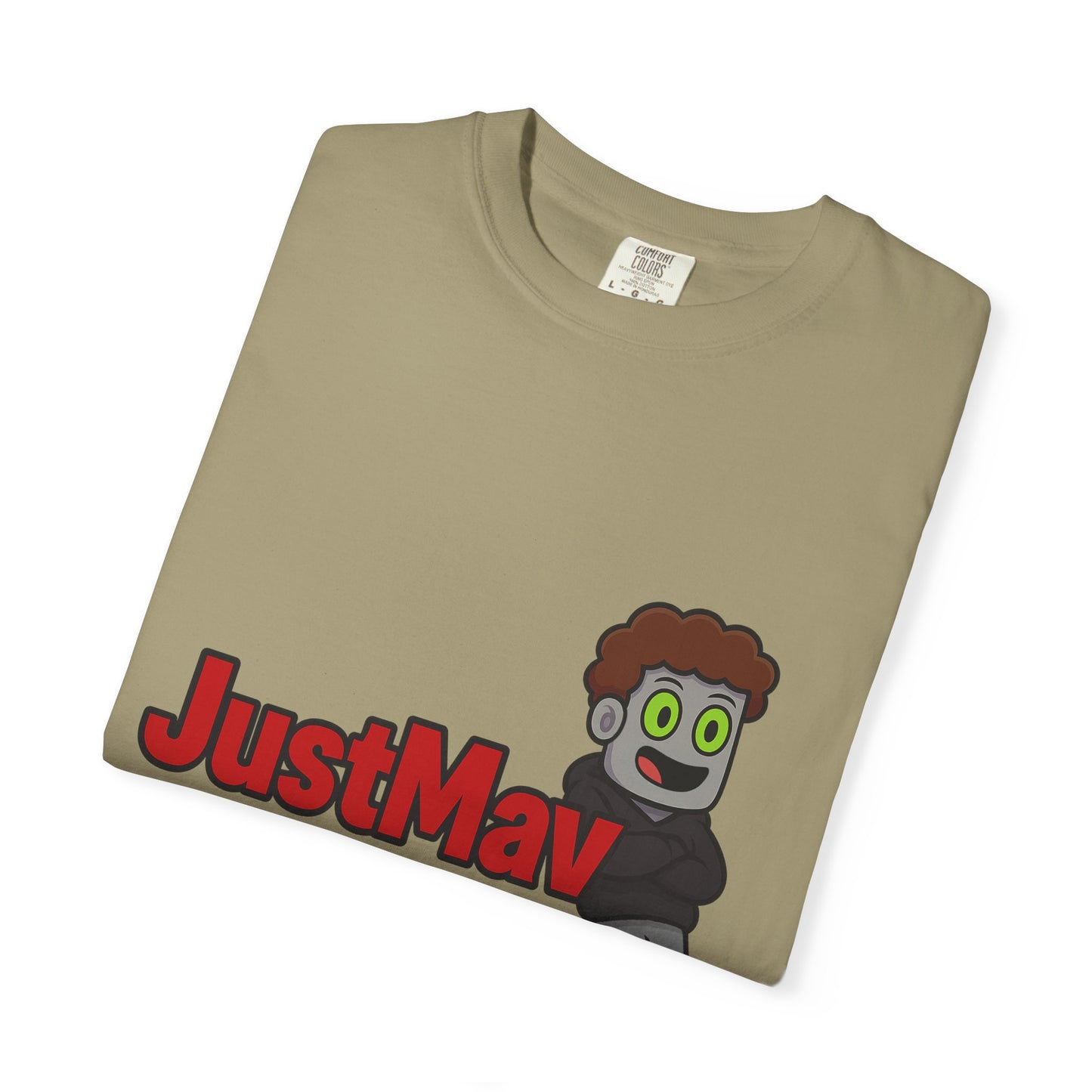 JustMav Character Expanded Unisex Garment-Dyed T-shirt