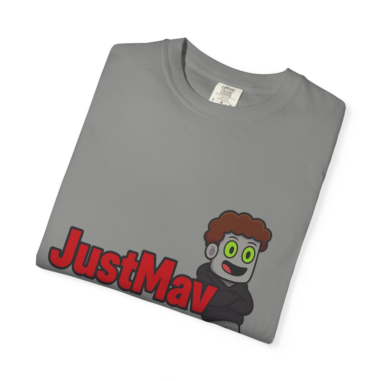 JustMav Character Expanded Unisex Garment-Dyed T-shirt