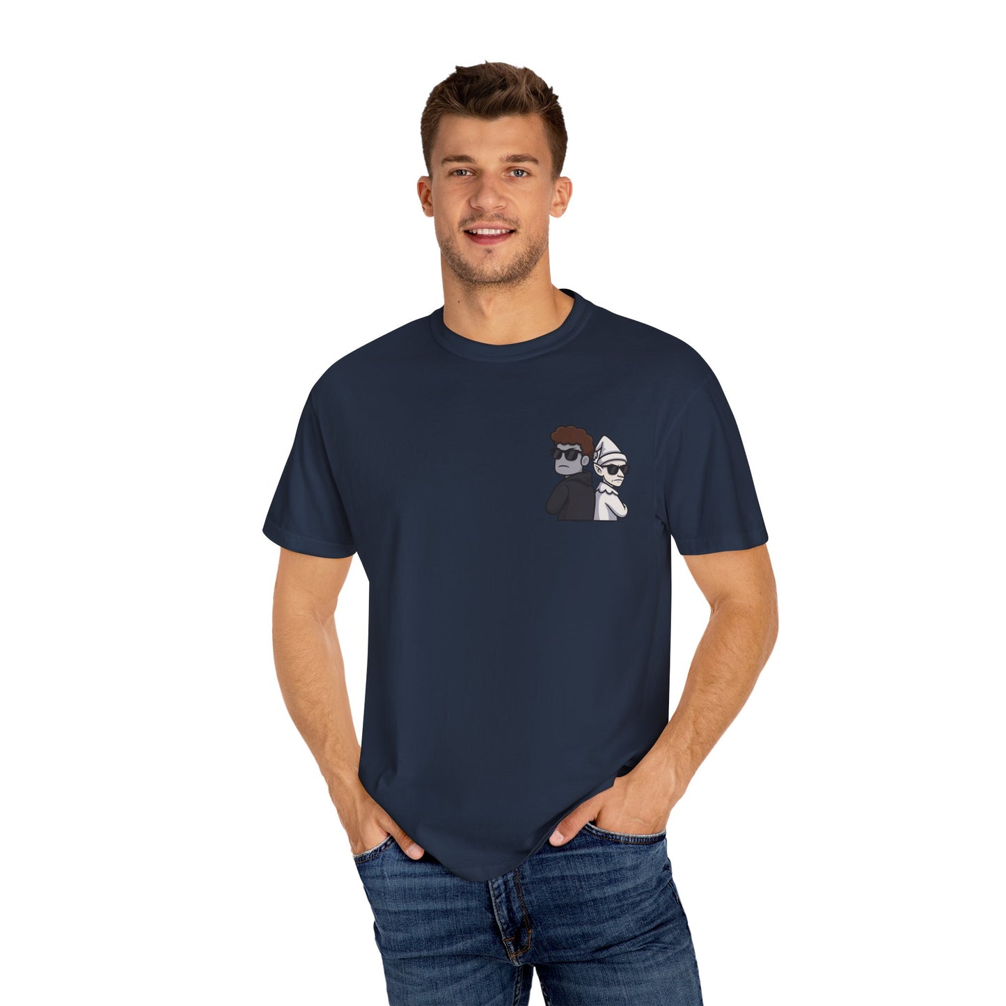 The Cool Guys Unisex Garment-Dyed T-shirt