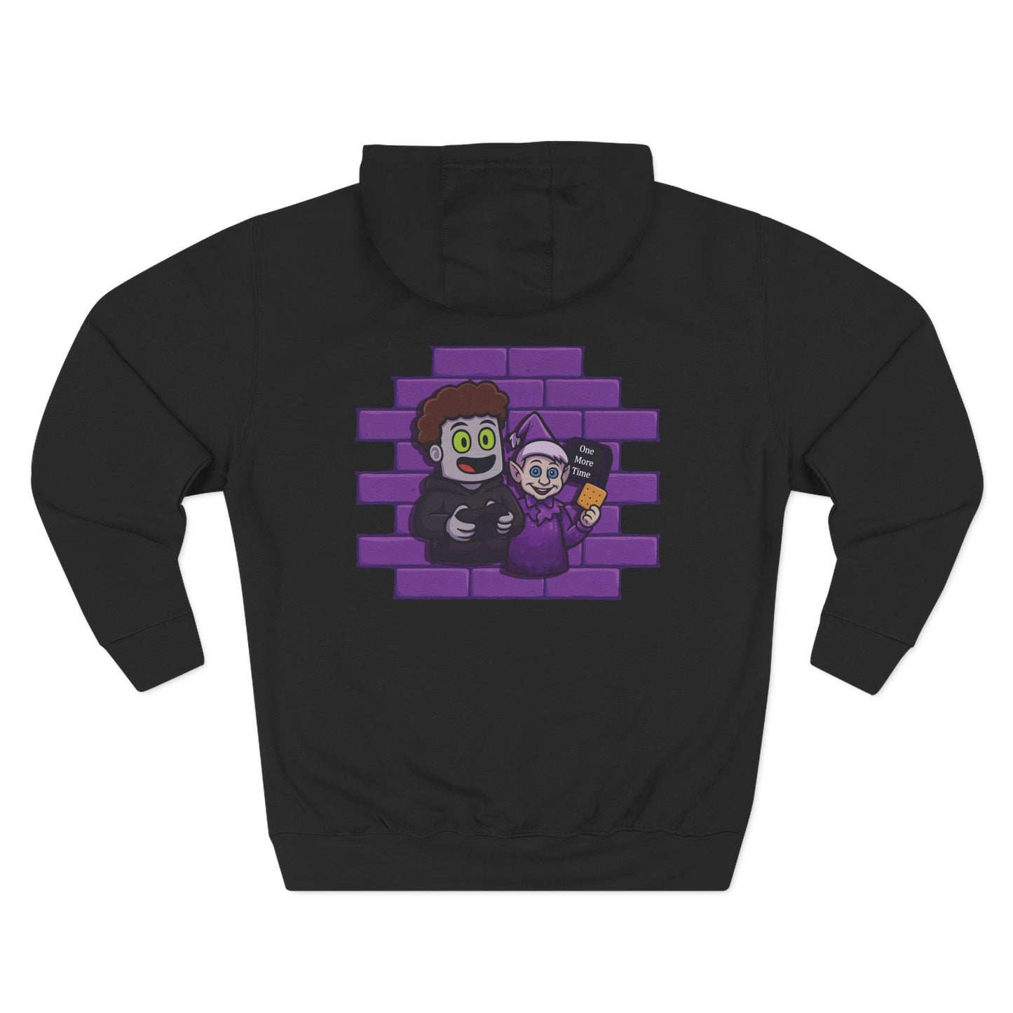 JustMav Streams Hoodie w/ Back Graphic