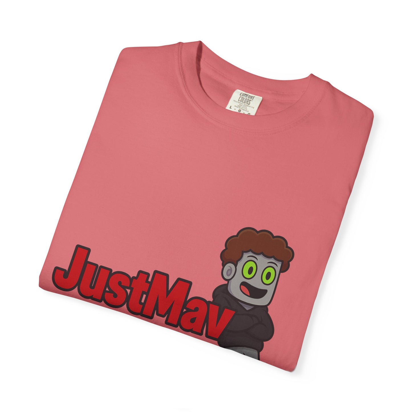 JustMav Character Expanded Unisex Garment-Dyed T-shirt