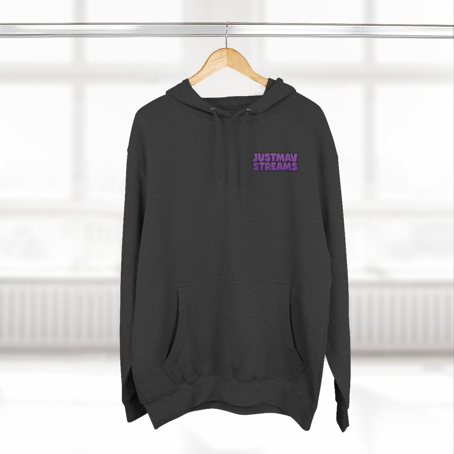 JustMav Streams Hoodie w/ Back Graphic