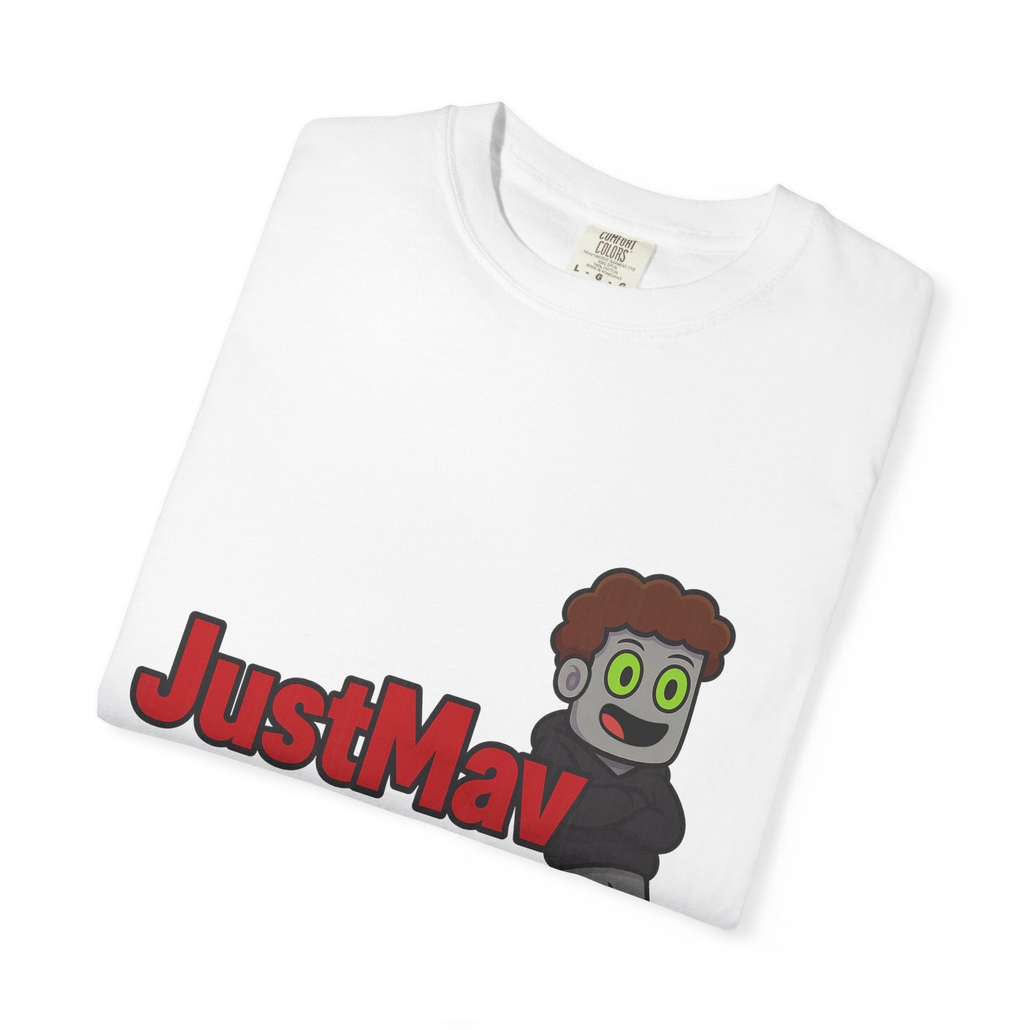JustMav Character Expanded Unisex Garment-Dyed T-shirt