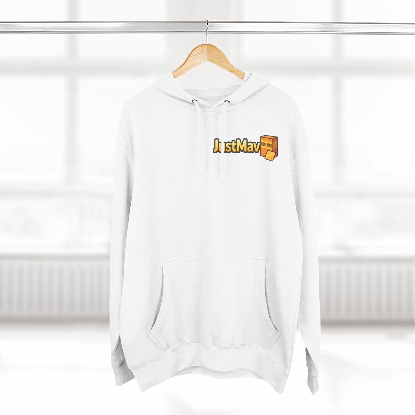 JustMav Crackers w/ Back Graphic Hoodie