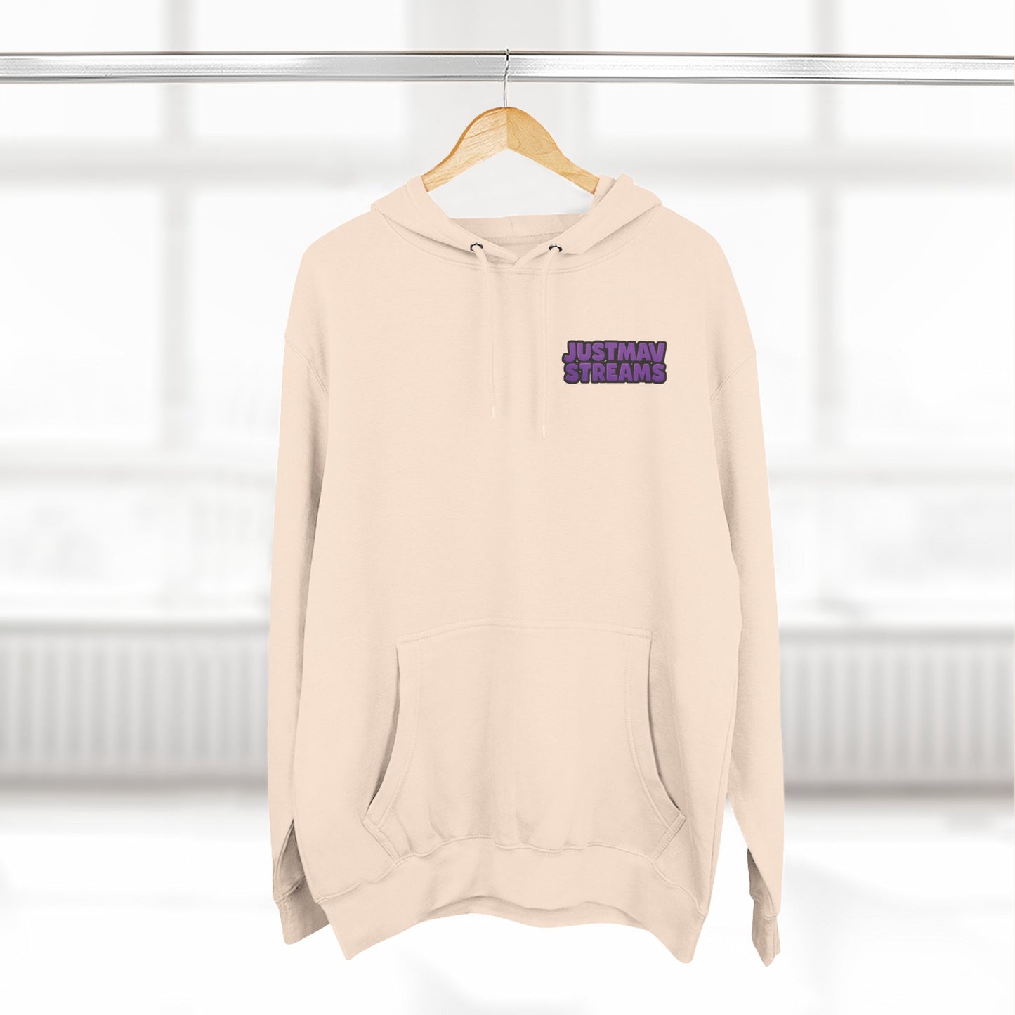 JustMav Streams Plain Hoodie