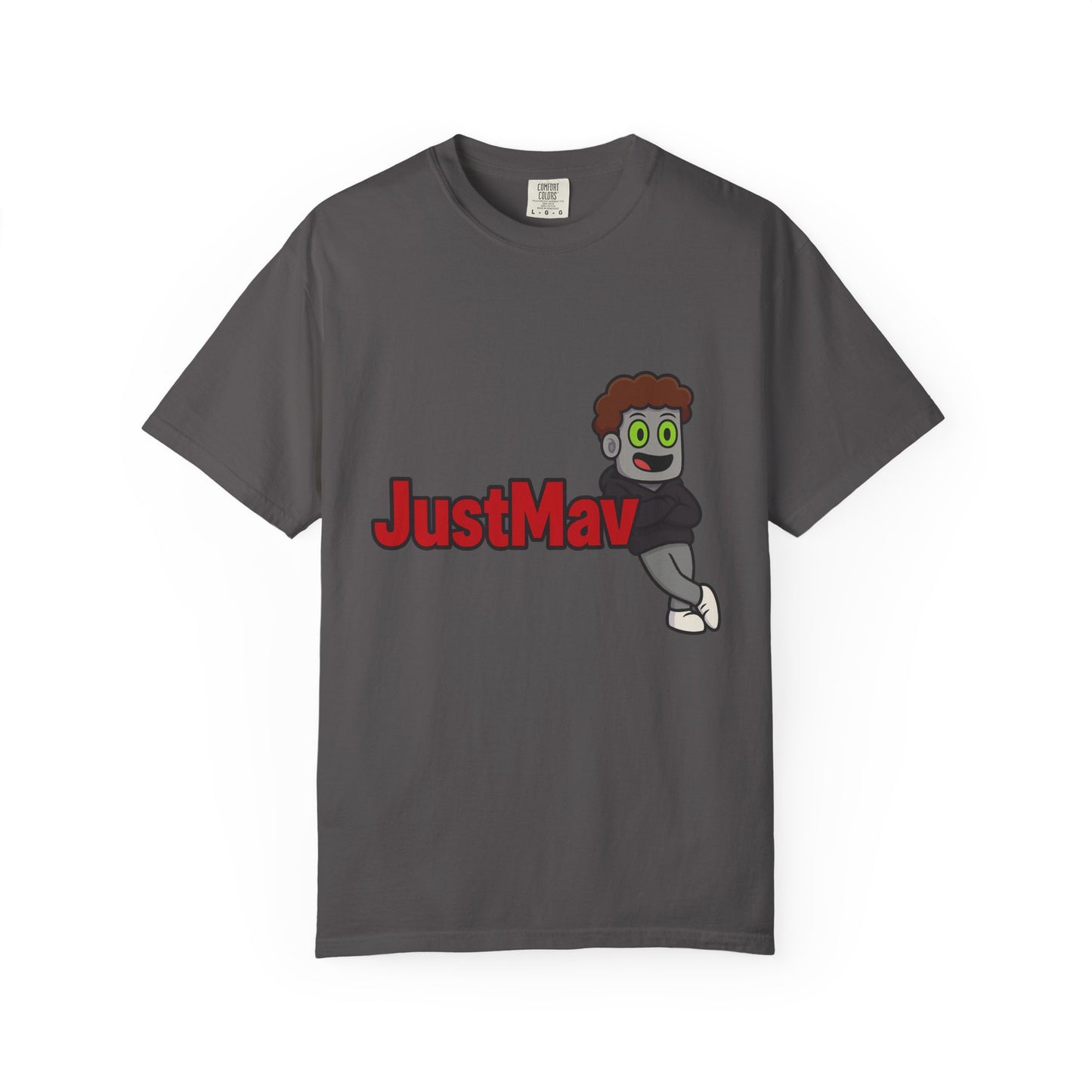 JustMav Character Expanded Unisex Garment-Dyed T-shirt