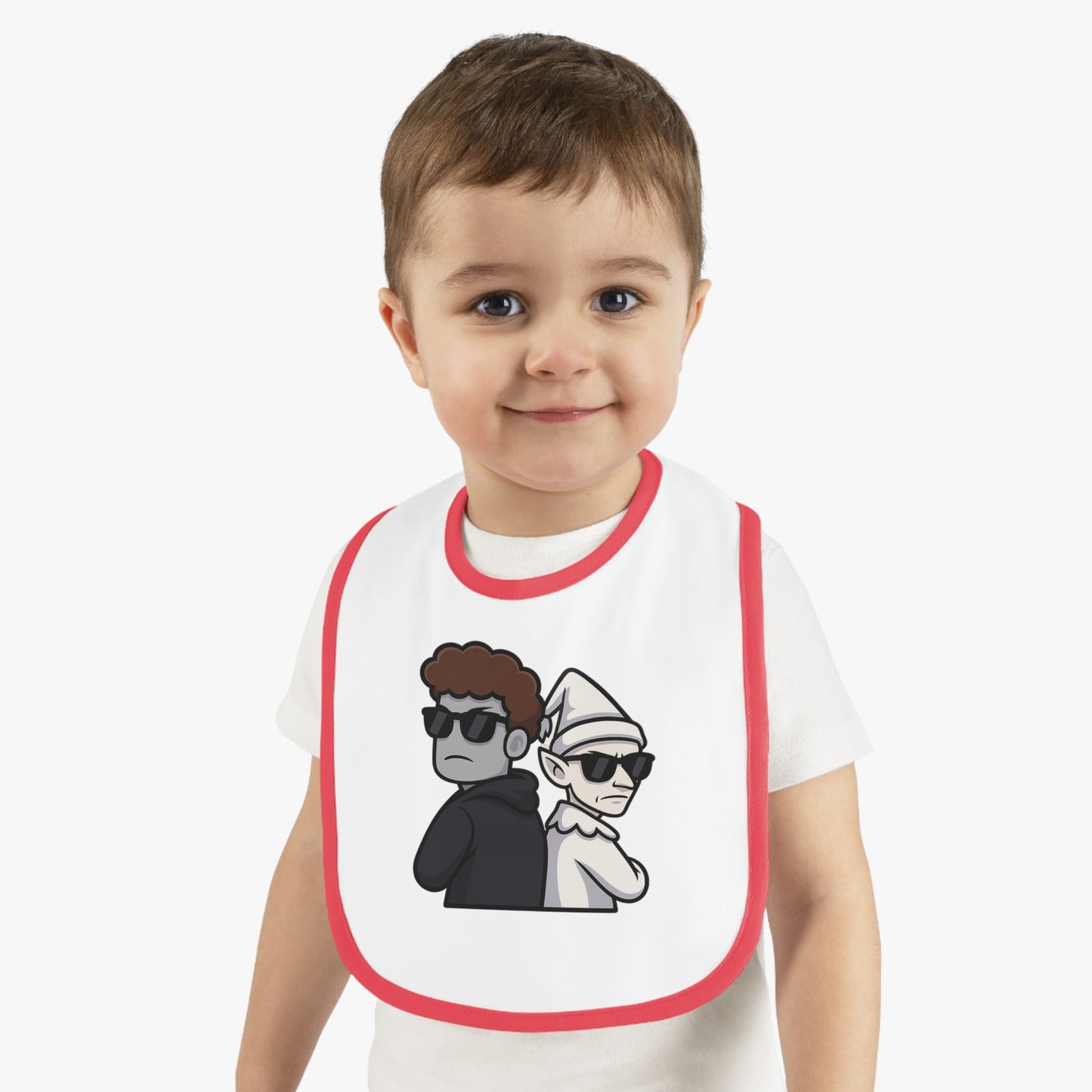 The Cool Guys Baby Bib