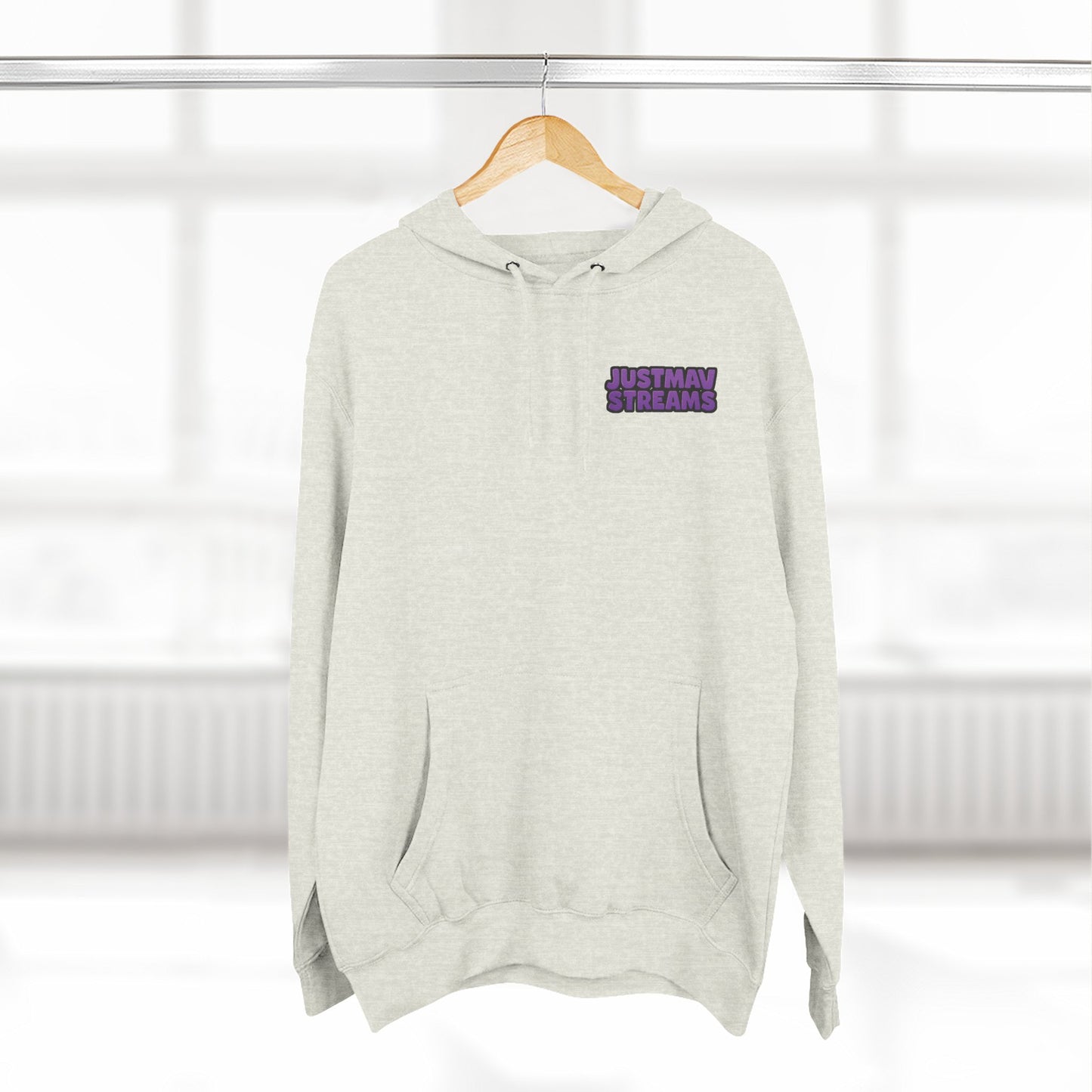 JustMav Streams Hoodie w/ Back Graphic