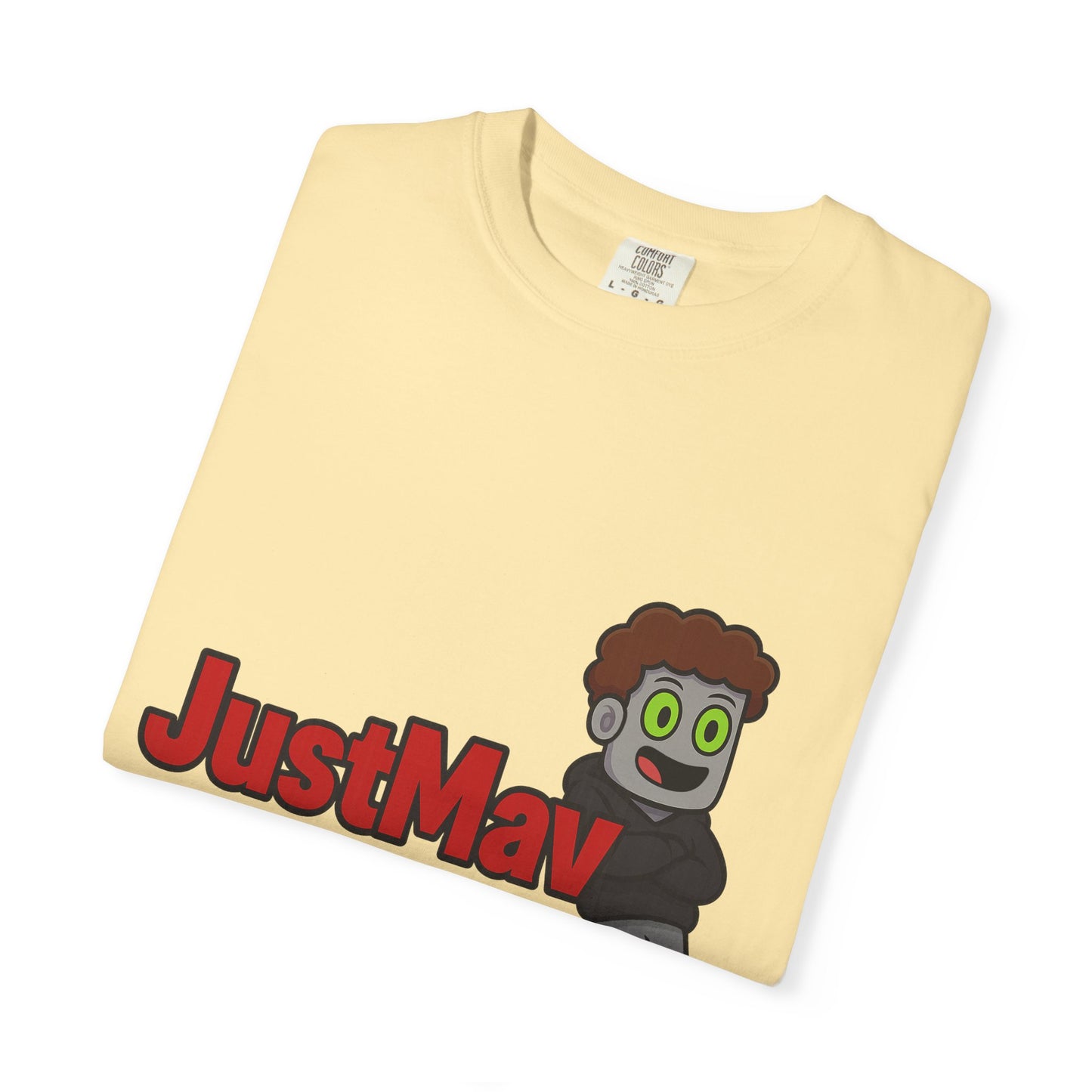 JustMav Character Expanded Unisex Garment-Dyed T-shirt