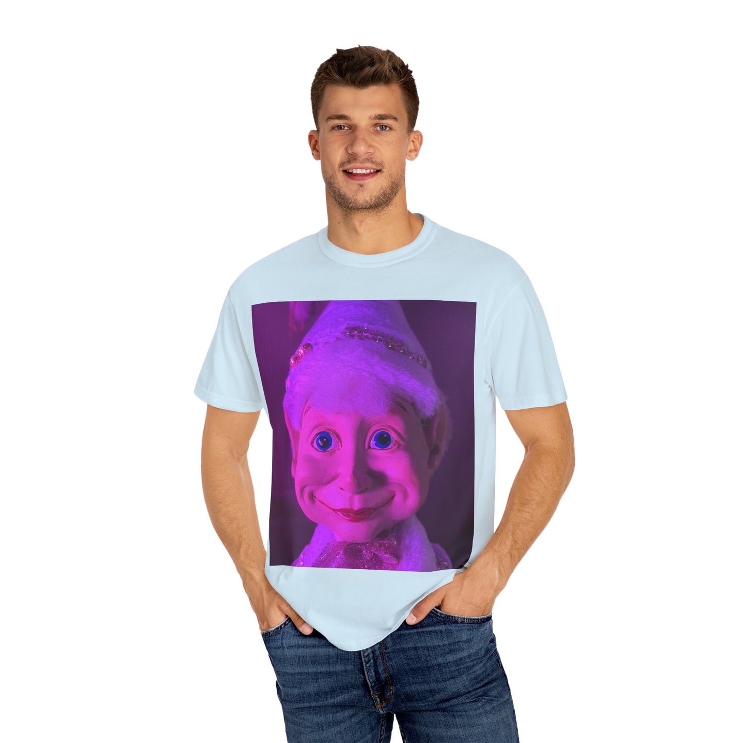 Dobby Unisex Garment-Dyed T-shirt