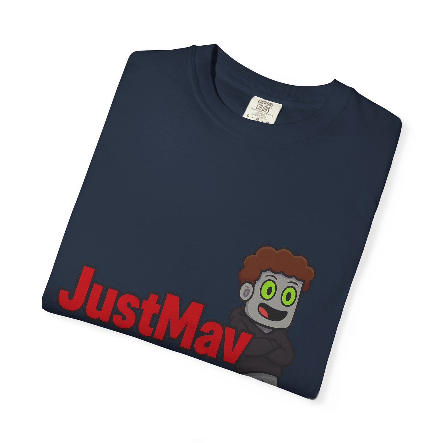 JustMav Character Expanded Unisex Garment-Dyed T-shirt