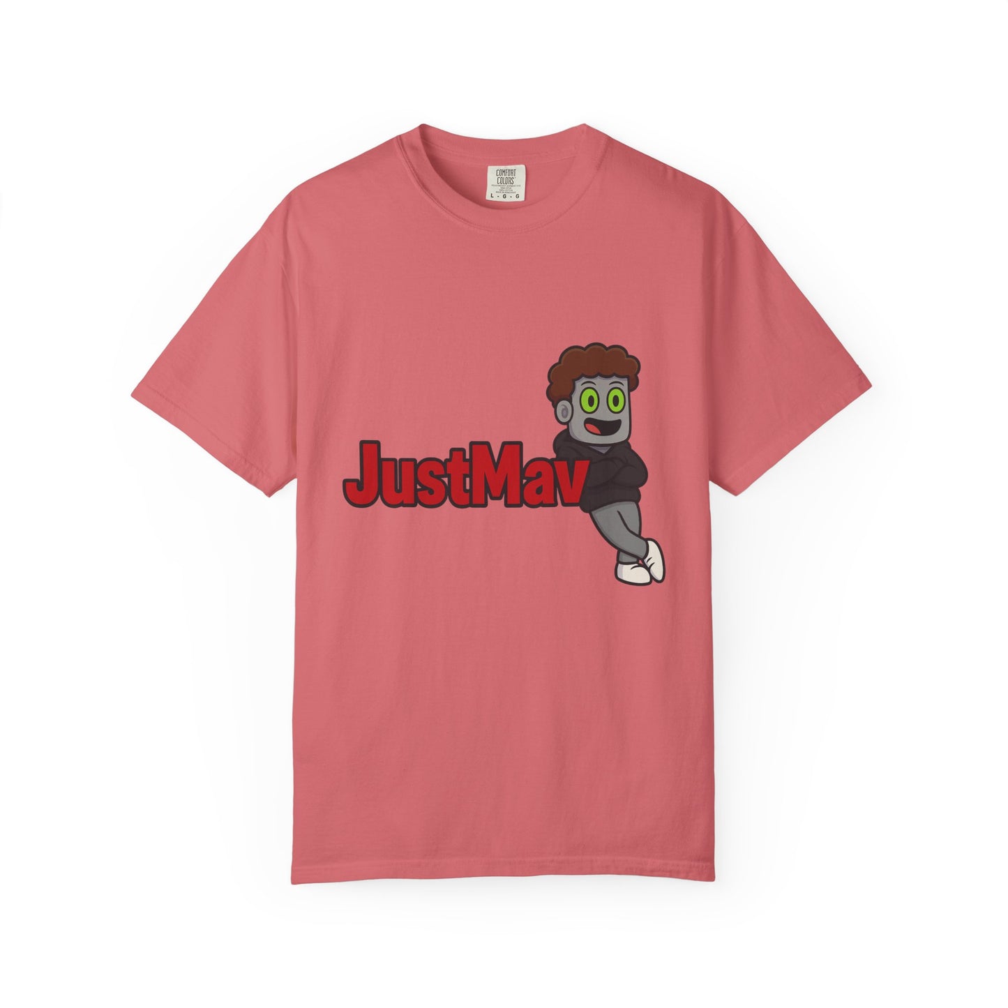 JustMav Character Expanded Unisex Garment-Dyed T-shirt