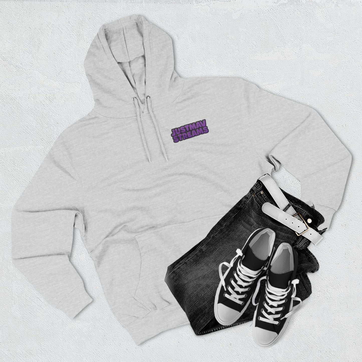 JustMav Streams Hoodie w/ Back Graphic