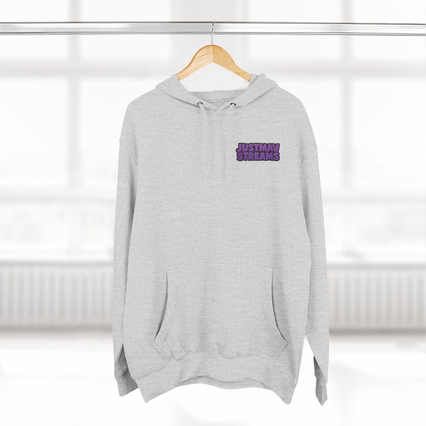 JustMav Streams Hoodie w/ Back Graphic