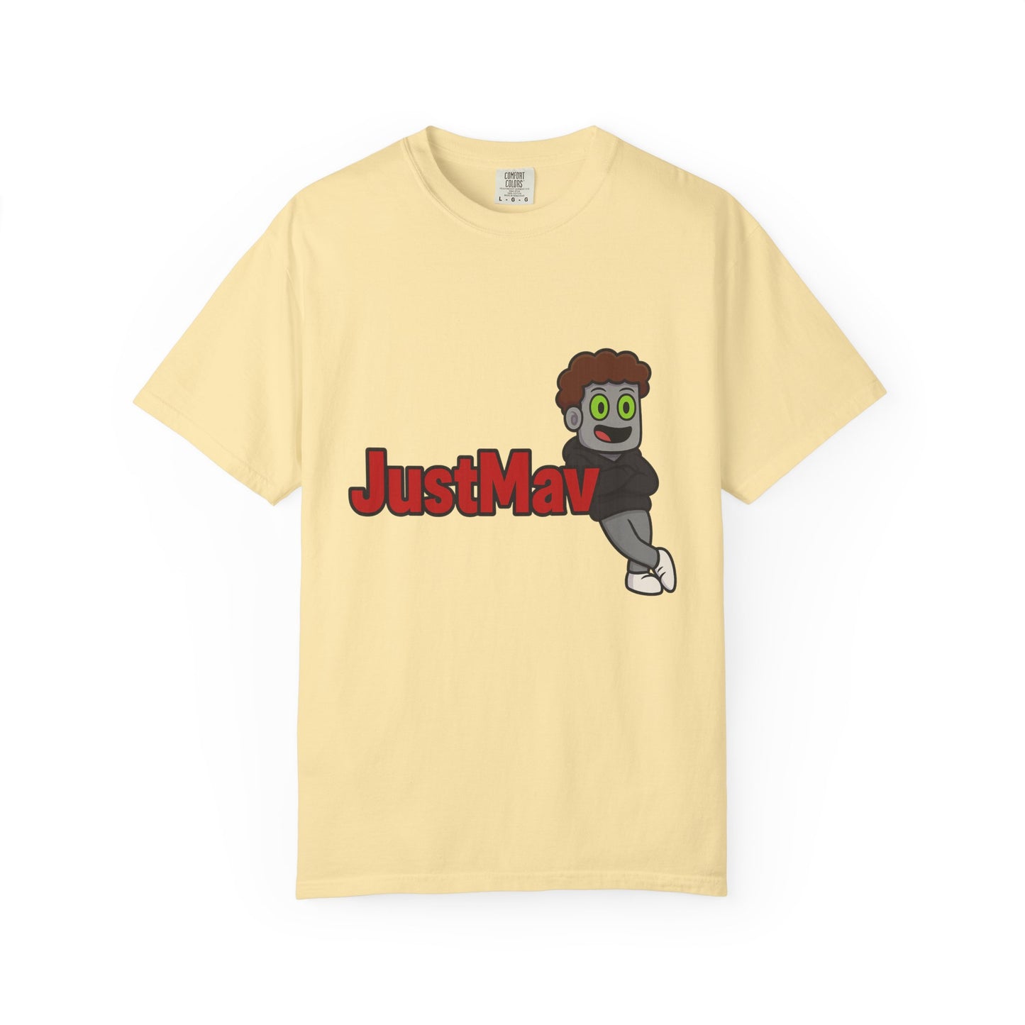 JustMav Character Expanded Unisex Garment-Dyed T-shirt