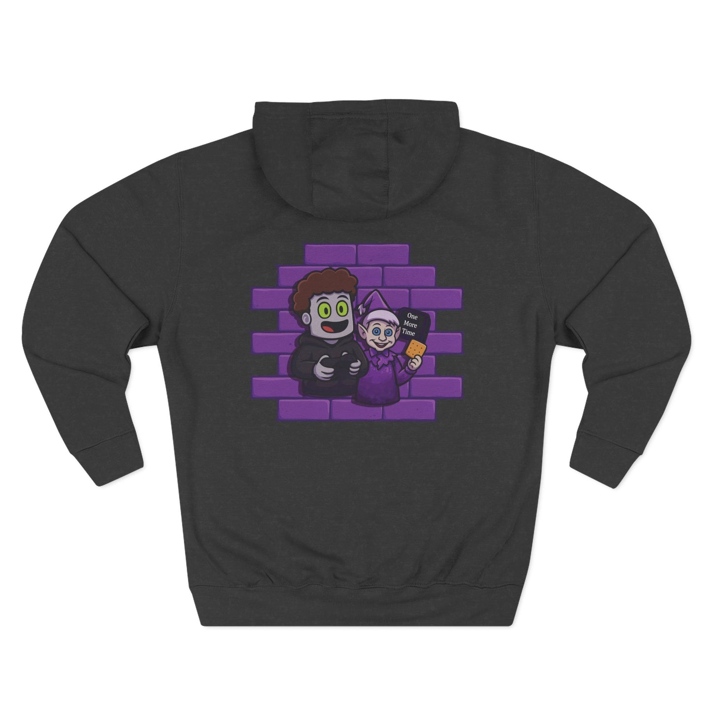 JustMav Streams Hoodie w/ Back Graphic
