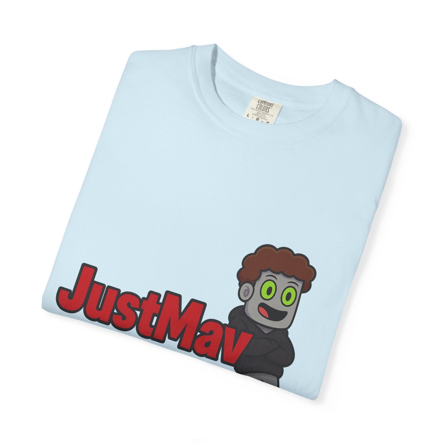 JustMav Character Expanded Unisex Garment-Dyed T-shirt