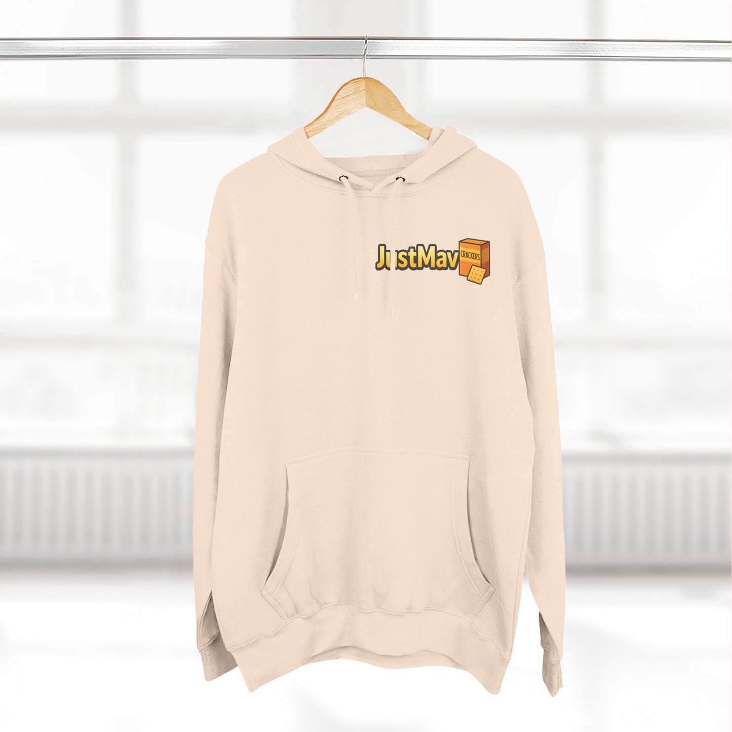 JustMav Crackers w/ Back Graphic Hoodie