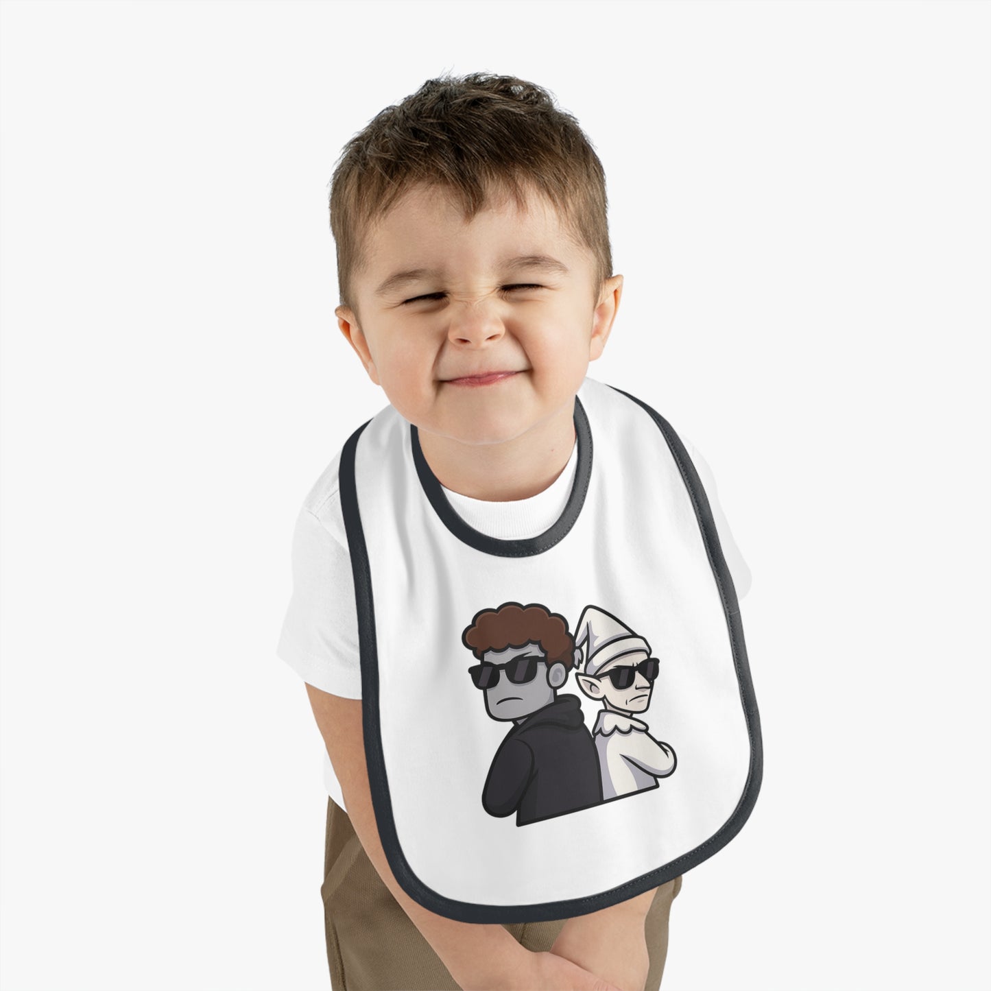 The Cool Guys Baby Bib