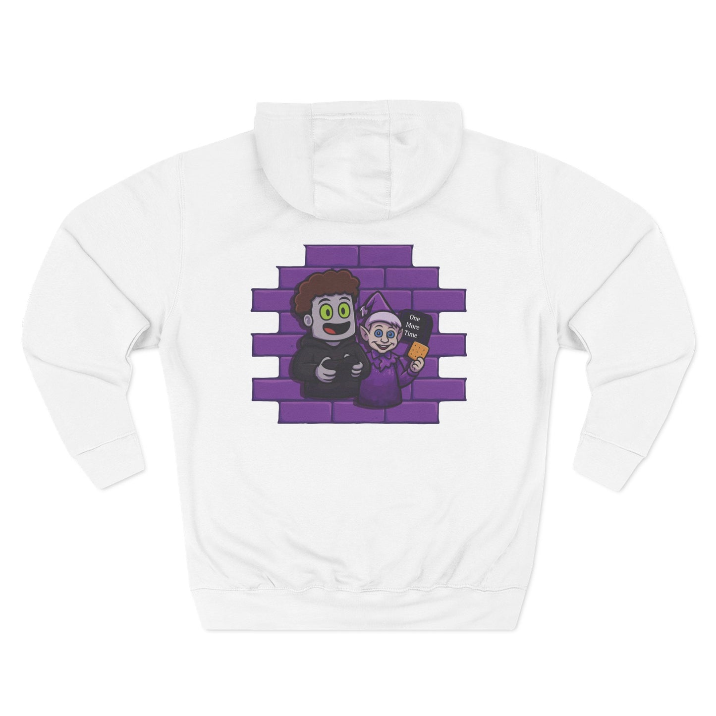 JustMav Streams Hoodie w/ Back Graphic