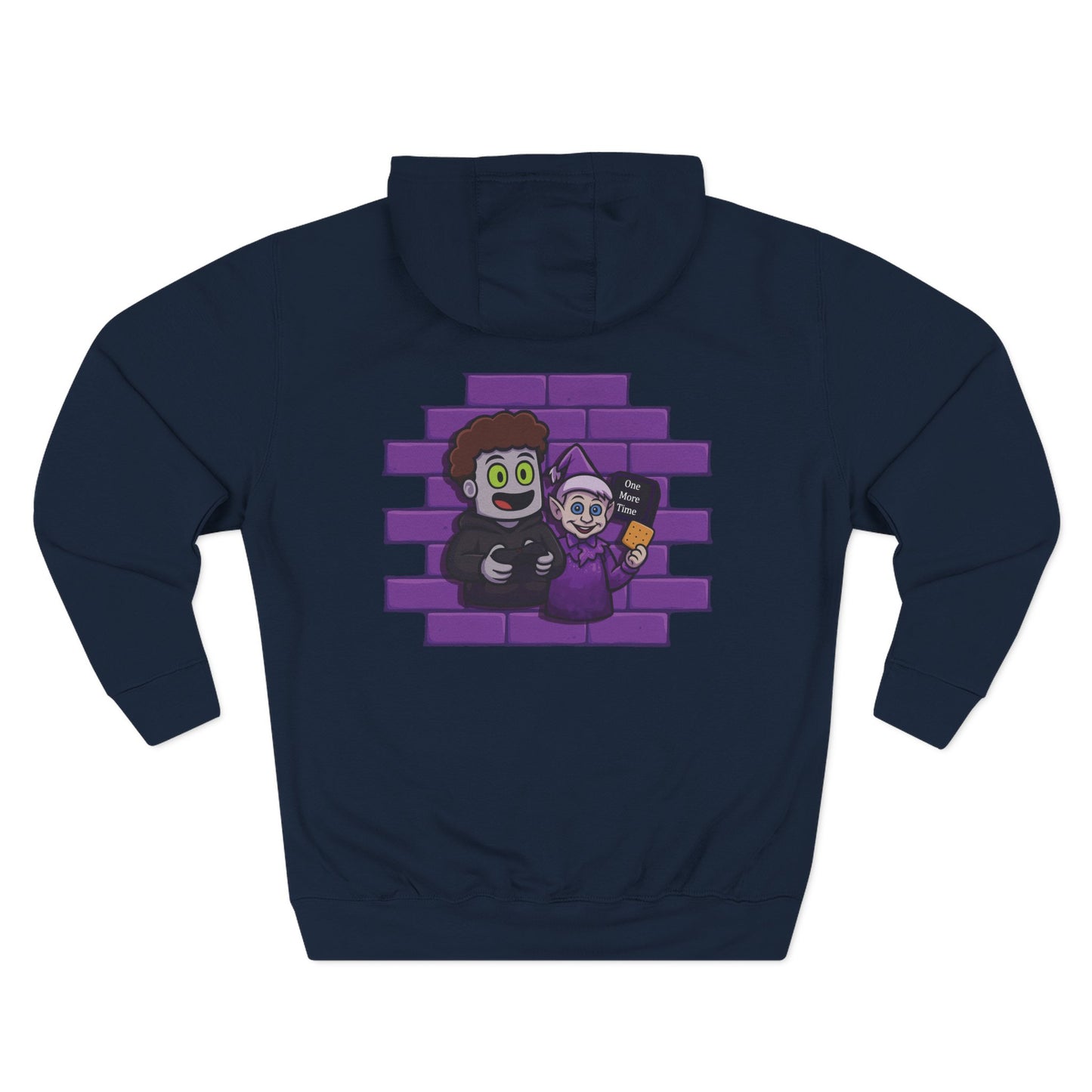 JustMav Streams Hoodie w/ Back Graphic