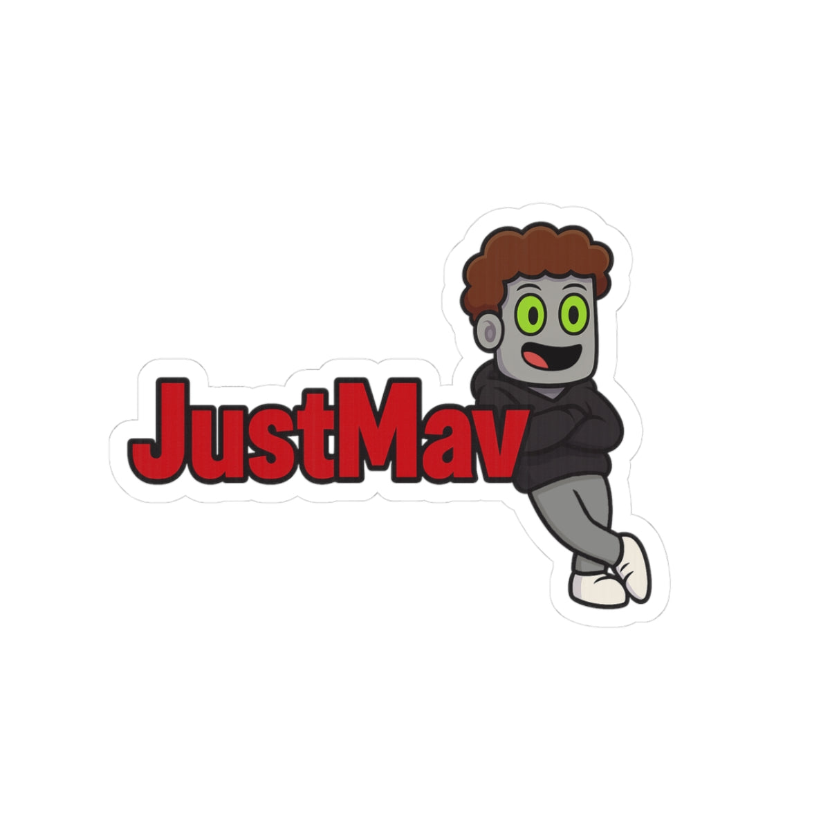 JustMav Character Kiss-Cut Stickers