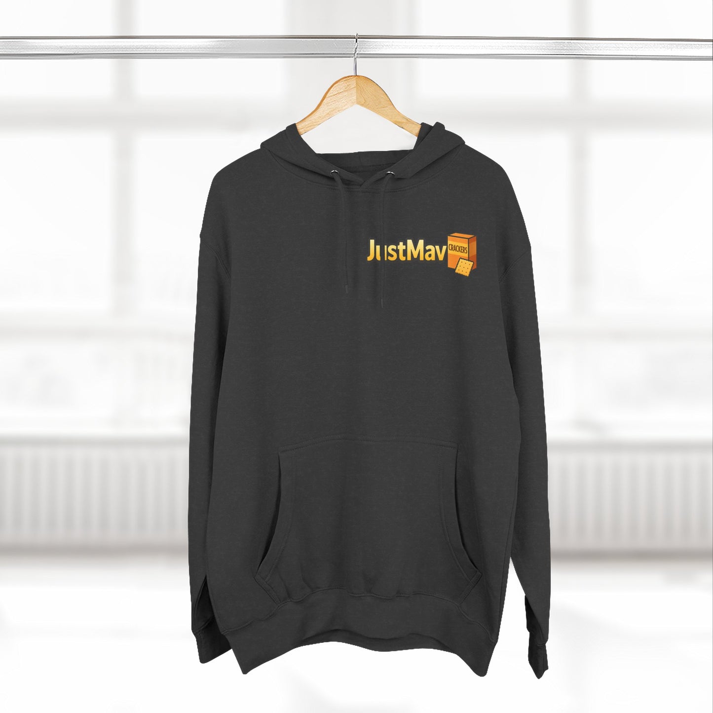 JustMav Crackers w/ Back Graphic Hoodie