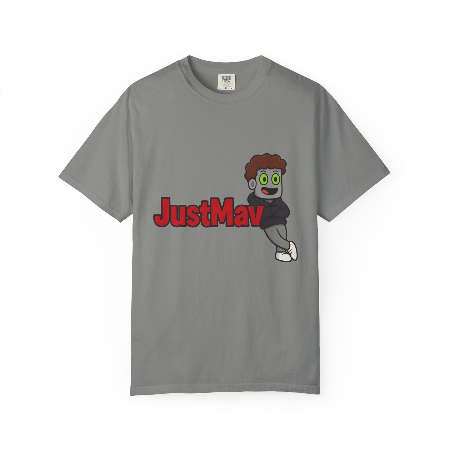 JustMav Character Expanded Unisex Garment-Dyed T-shirt