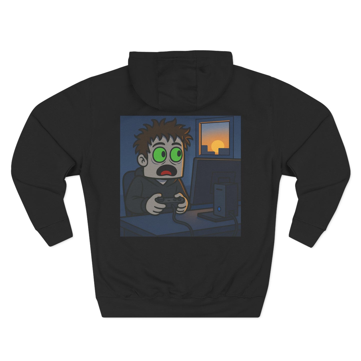 One more time w/ Hoodie Back Graphic