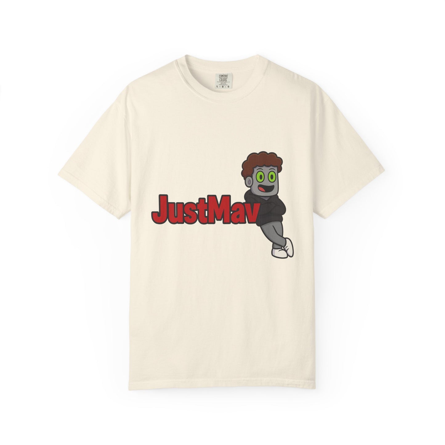 JustMav Character Expanded Unisex Garment-Dyed T-shirt