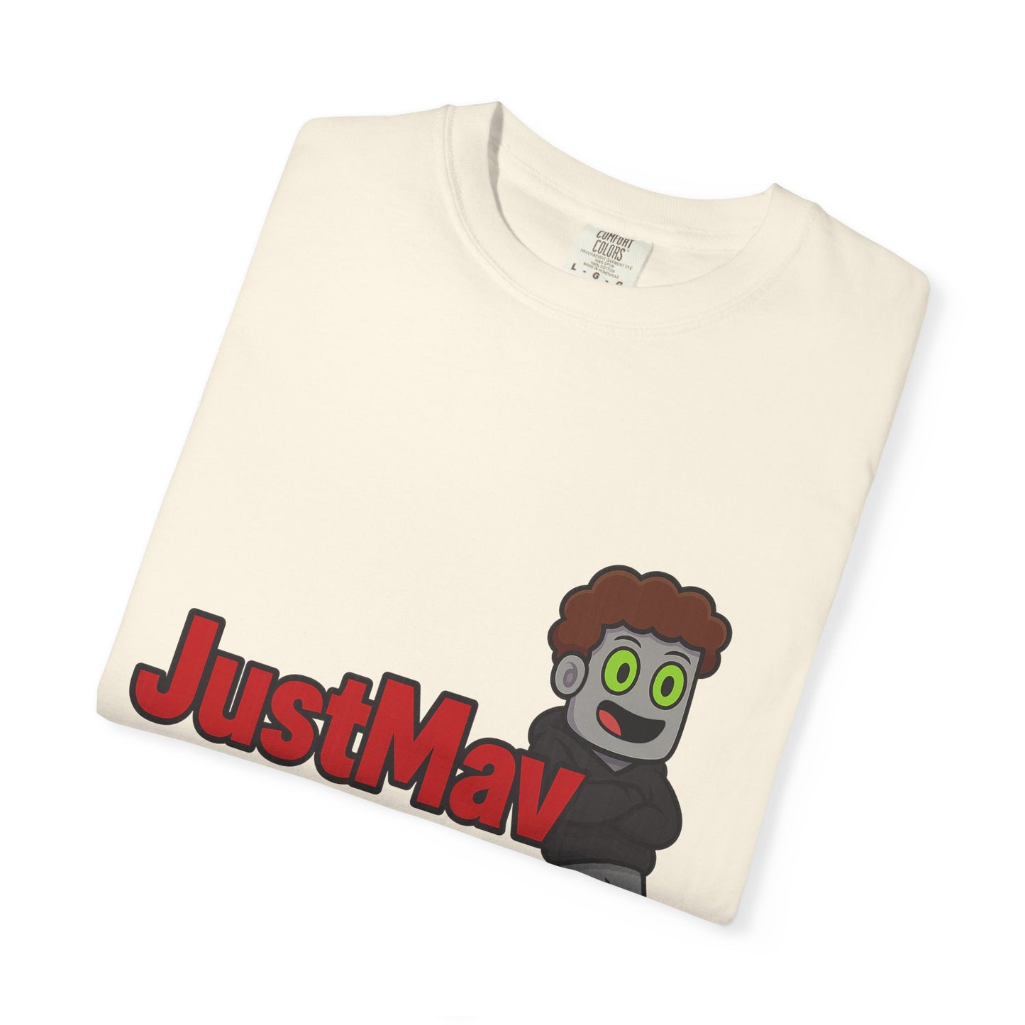 JustMav Character Expanded Unisex Garment-Dyed T-shirt