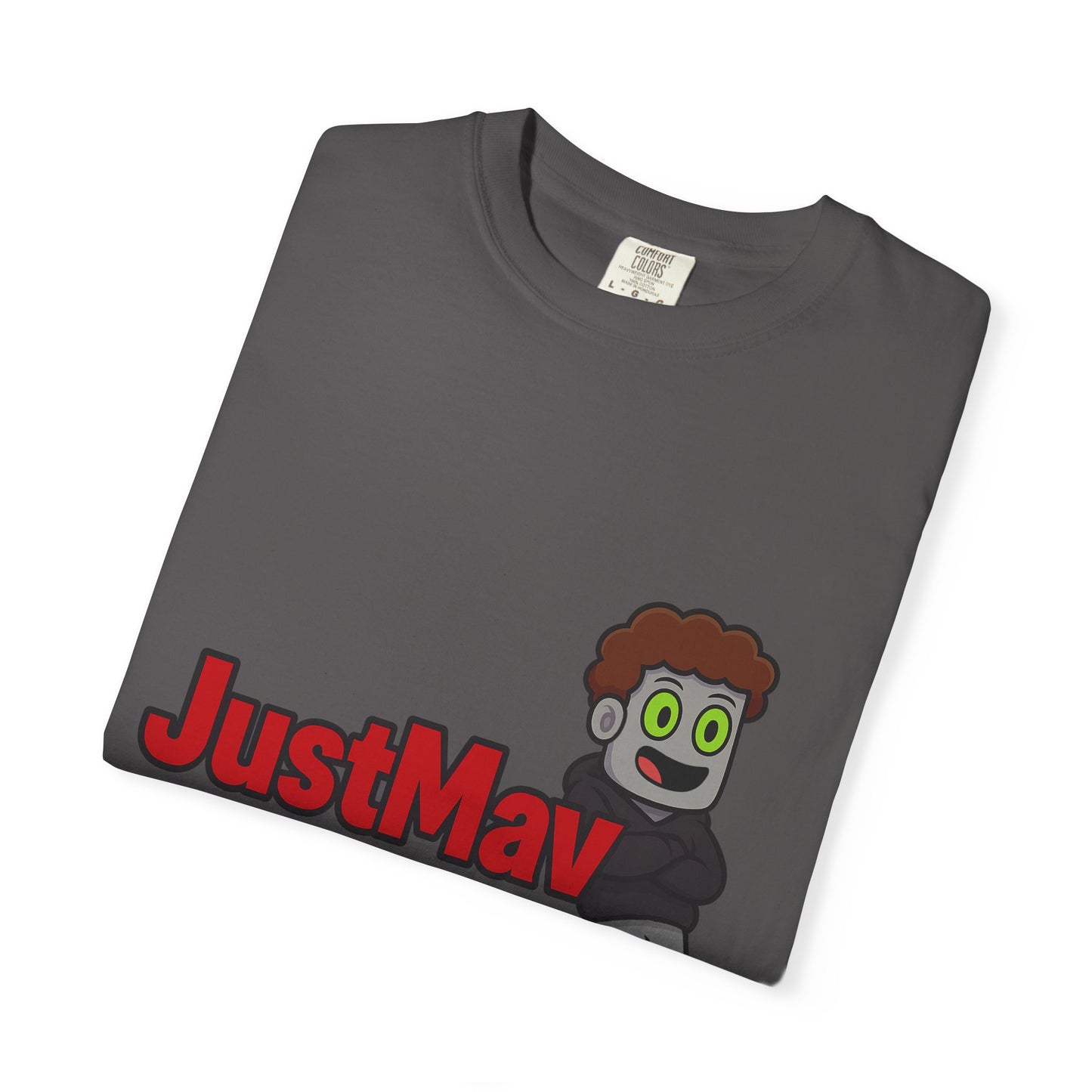 JustMav Character Expanded Unisex Garment-Dyed T-shirt