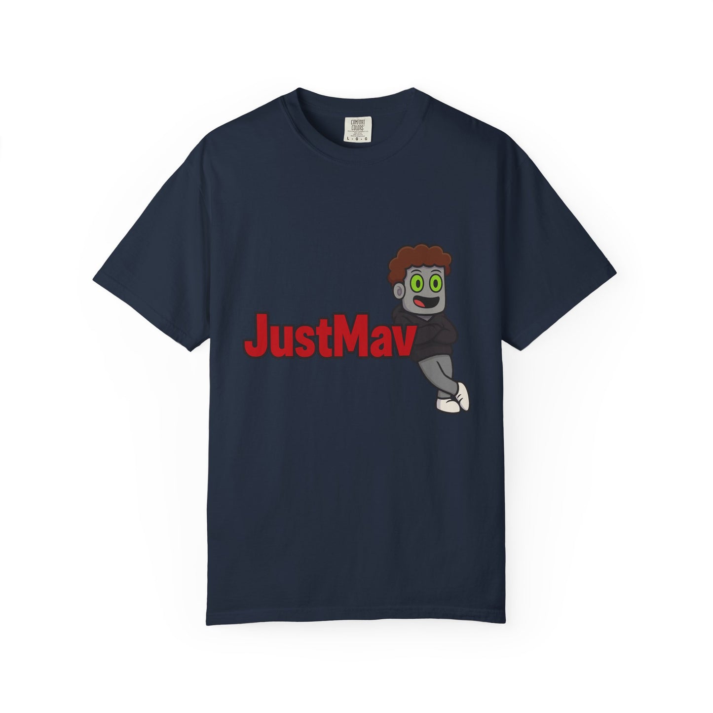 JustMav Character Expanded Unisex Garment-Dyed T-shirt